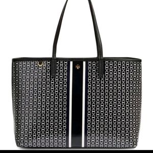 Tory Burch Gemini Link Tote in Black